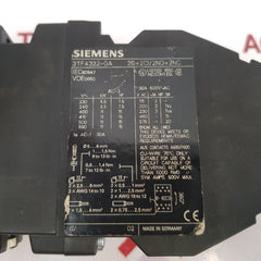 Siemens 3Tf4322-0A Contactor Relay - Aeliya Marine Tech