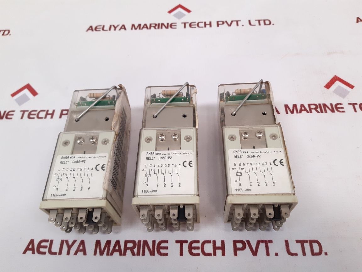 Amra Okba-p2 Plug-in Time Relay