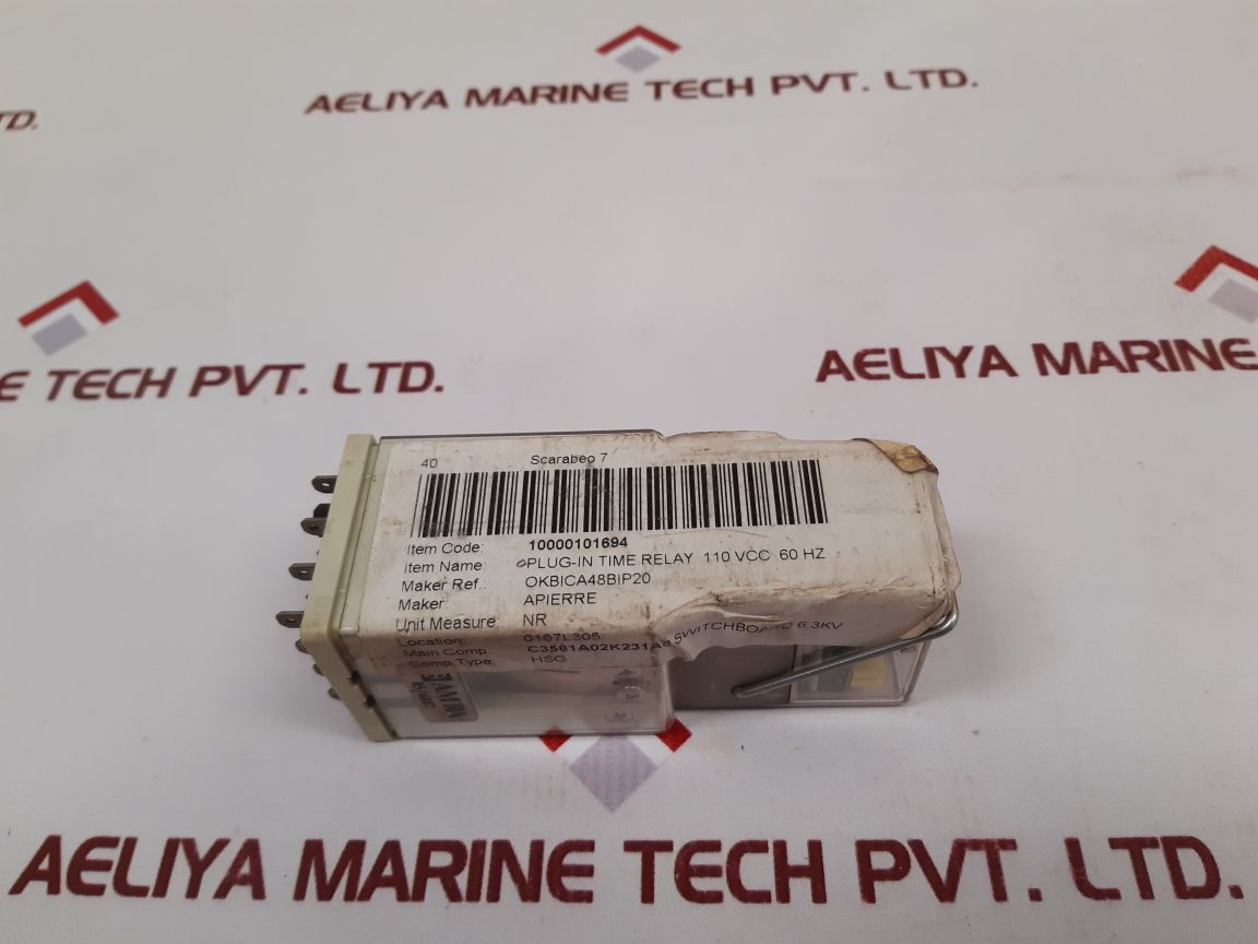 Amra Okba-p2 Plug-in Time Relay - Aeliya Marine Tech