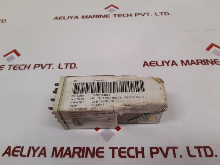 Amra Okba-p2 Plug-in Time Relay - Aeliya Marine Tech