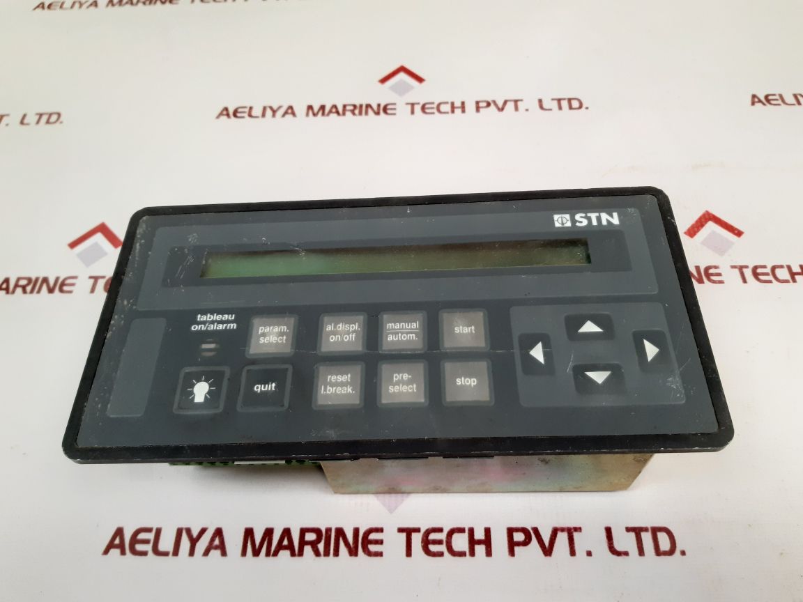 Stn Atlas Elektronik Bat 416 B Signal Fire Alarm Control Display