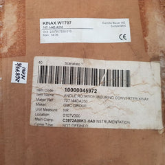 Camille Bauer Wt707-144D A250 Transmitter For Angular Position