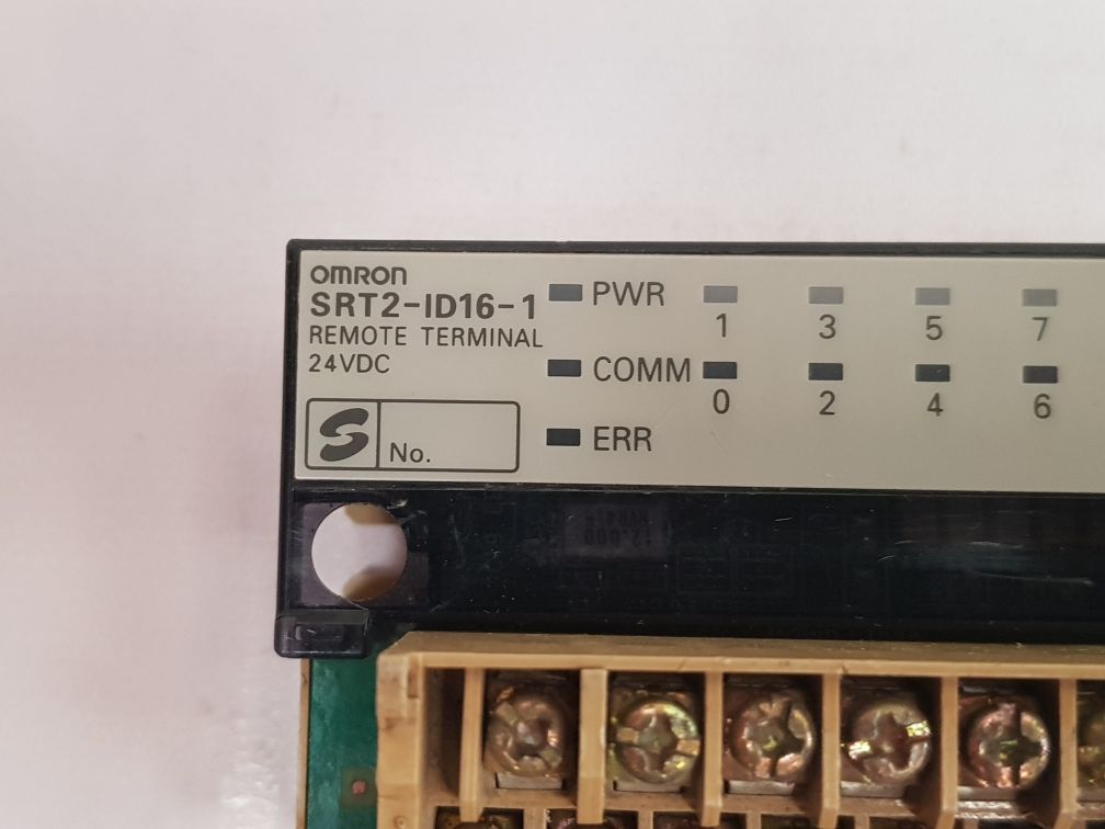 Omron Srt2-id16-1 Remote Terminal - Aeliya Marine Tech