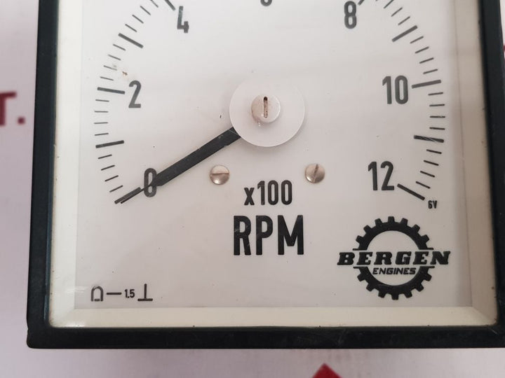 Bergen Engines X100 Rpm Meter - Aeliya Marine Tech