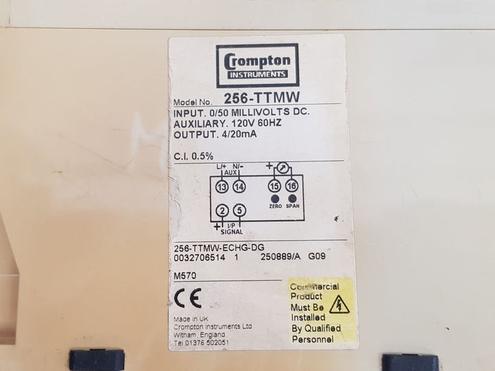 Crompton 256-ttmw Current Transducer Used - Aeliya Marine Tech