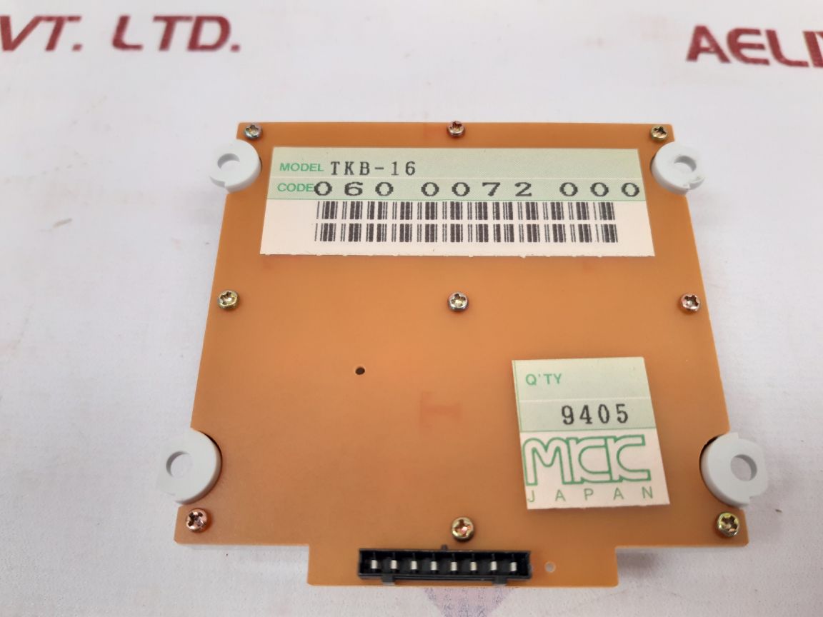 Tkb-16 Dial (Key Board) - Aeliya Marine Tech