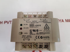 Omron S82K-03012 Power Supply New - Aeliya Marine Tech