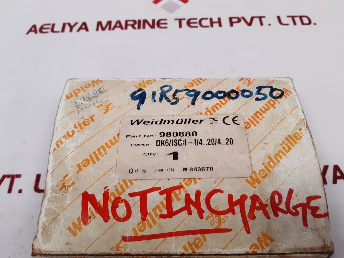 Weidmuller 980680 Minicoupler - Aeliya Marine Tech