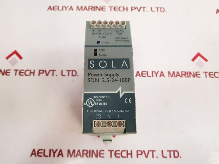 Sola Sdn 2.5-24-100P Power Supply