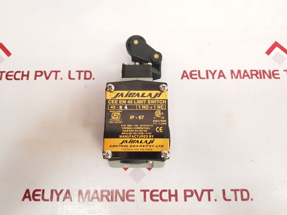 Jaibalaji cee em 45 limit switch New 