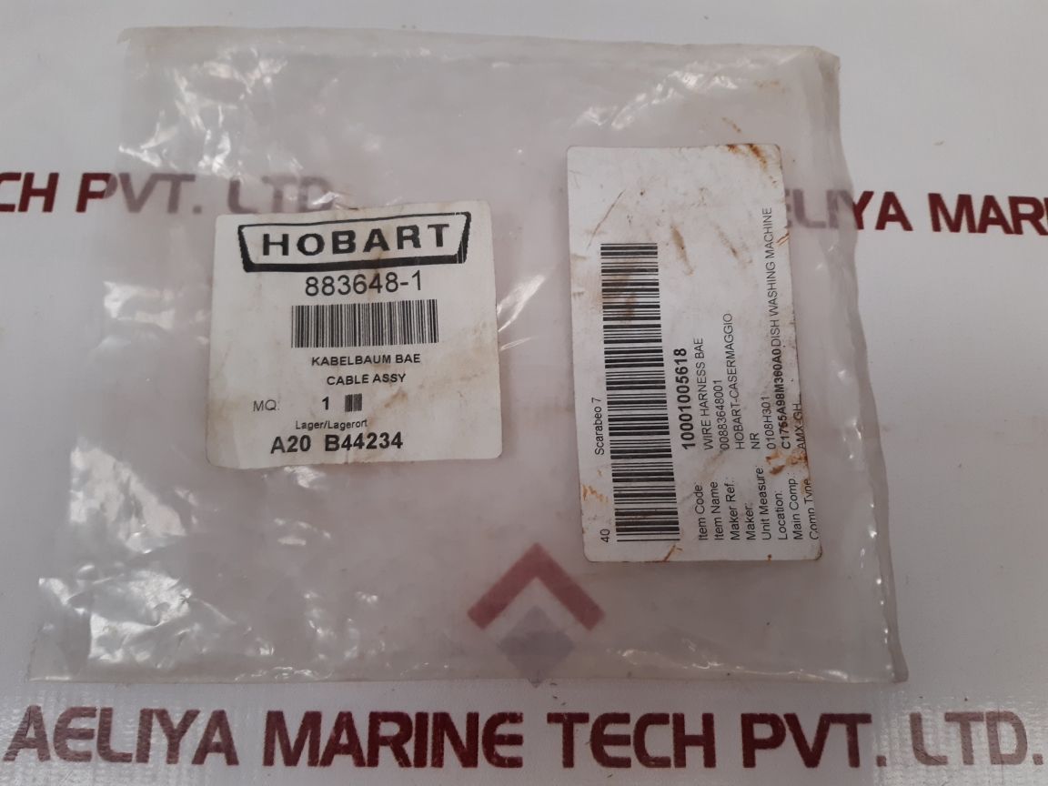 Hobart 883648-1 Wire Harness Bae - Aeliya Marine Tech