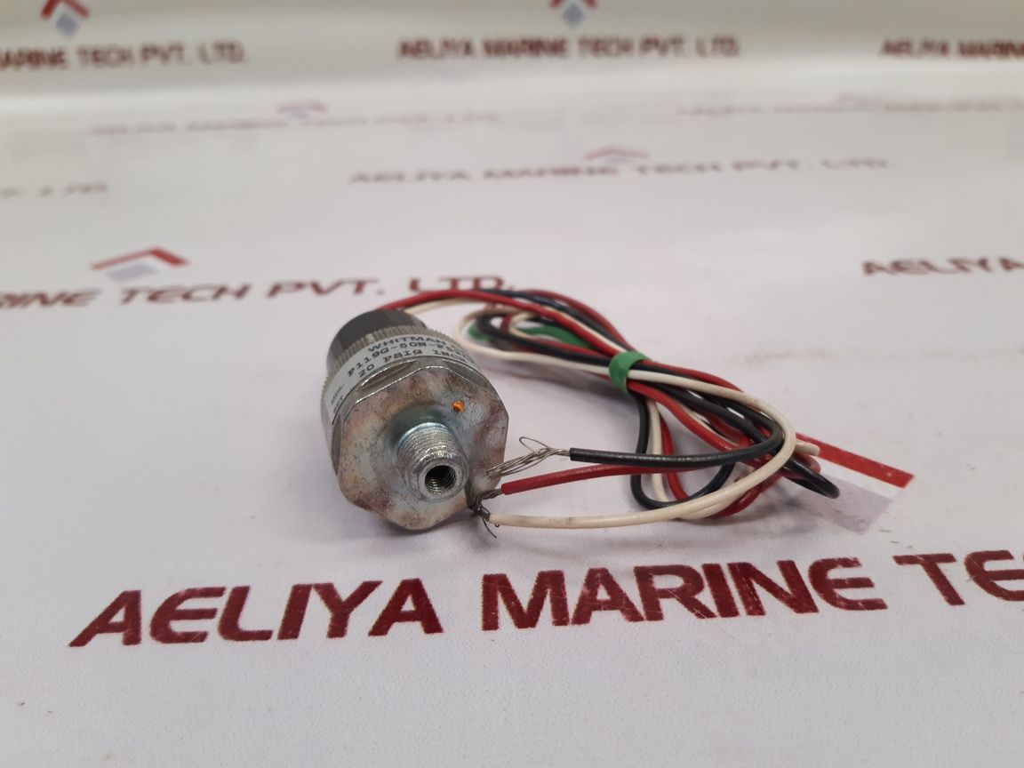 Whitman Controls P119G-50N-f52L24 Pressure Switch - Aeliya Marine Tech