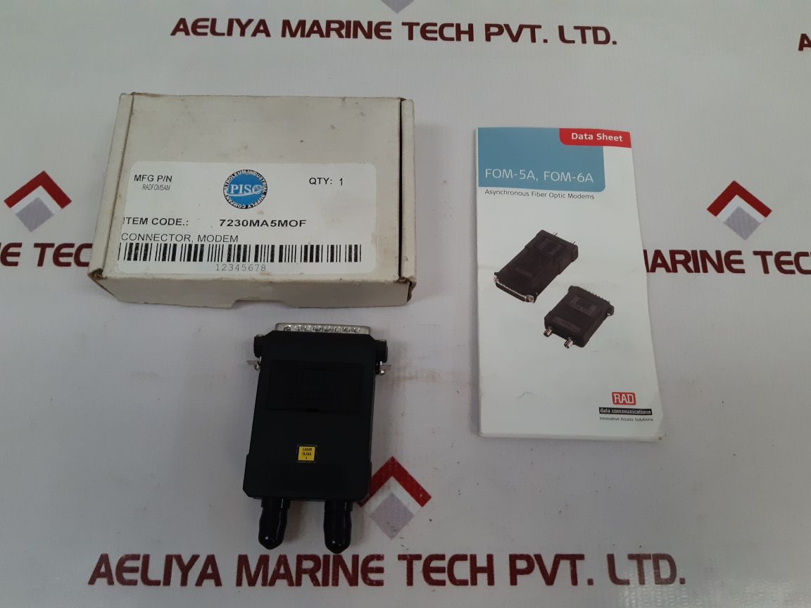 Rad Fom-5A Fiber Optic Modem