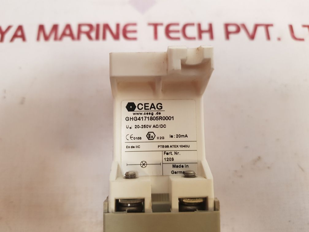 Cooper Crouse-hinds Ghg4171805R0001 Push Button New - Aeliya Marine Tech