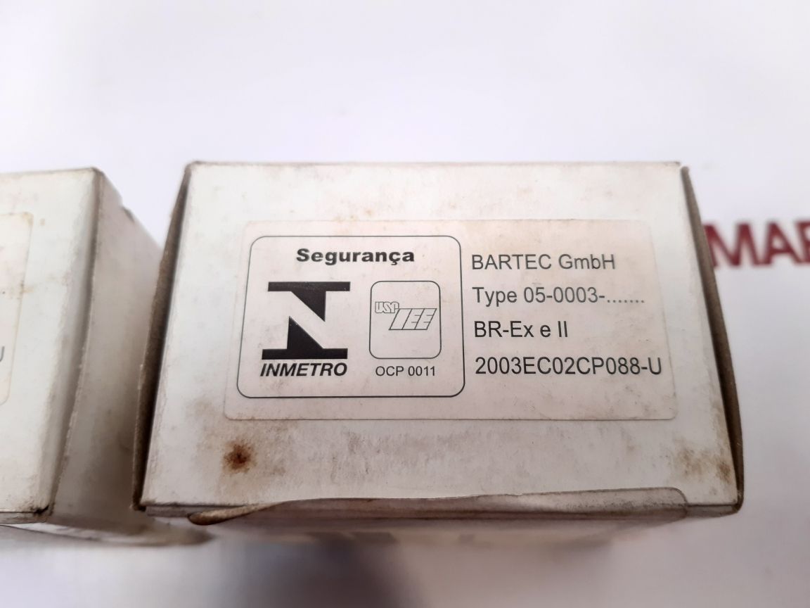 Bartec Type 05-0003-....... Selector Switch Head - Aeliya Marine Tech