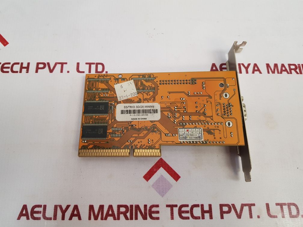 S3 368 8Mb Graphic Card A-13-c03-02458 - Aeliya Marine Tech