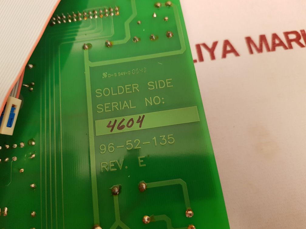 Swaco 96-52-135 monitor interface board - Aeliya Marine Tech