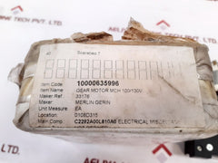 Merlin Gerin 33176 Gear Motor - Aeliya Marine Tech