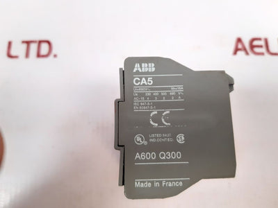 Abb Ca5-31E Auxiliary Contact Block - Aeliya Marine Tech