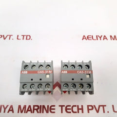 Set Of 7X Abb Ca5-31M Auxiliary Contact Block