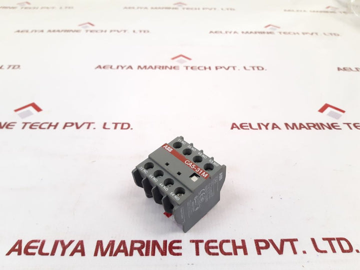 Set Of 7X Abb Ca5-31M Auxiliary Contact Block - Aeliya Marine Tech