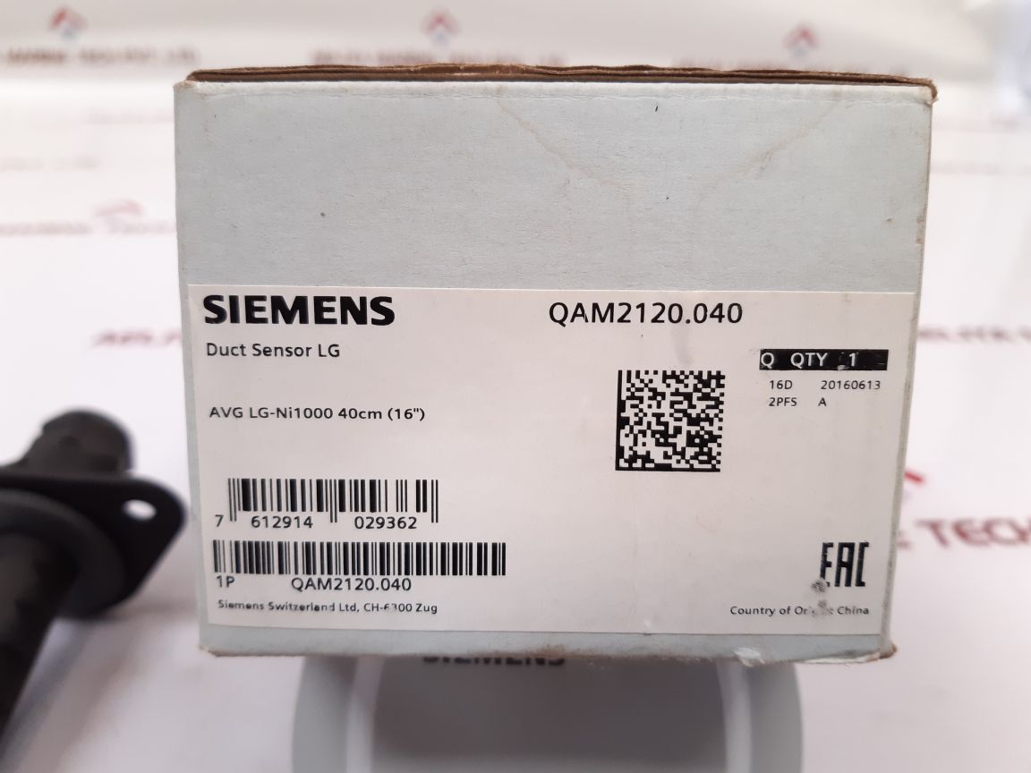 Siemens qam2120.040 temperature sensor New - Aeliya Marine Tech