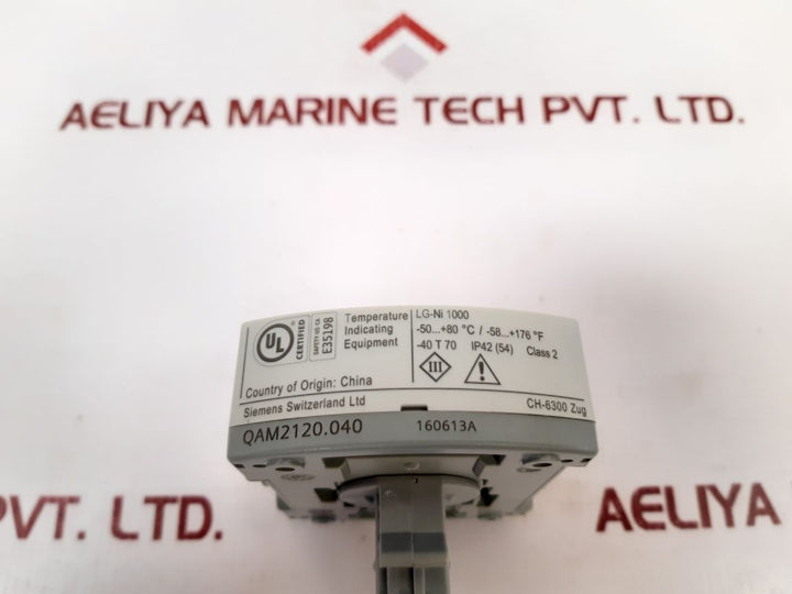 Siemens qam2120.040 temperature sensor New - Aeliya Marine Tech