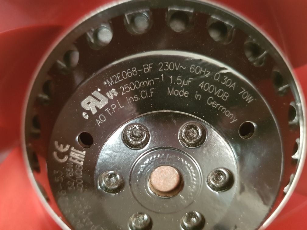 Ebmpapst R2E190-ra26-53 Internal Fan - Aeliya Marine Tech