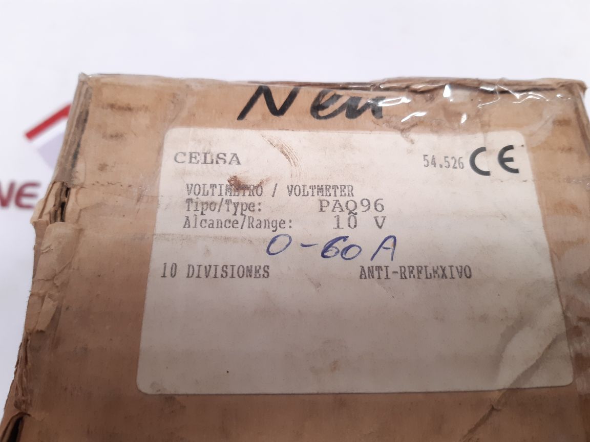 Celsa Paq96 Ammeter - Aeliya Marine Tech
