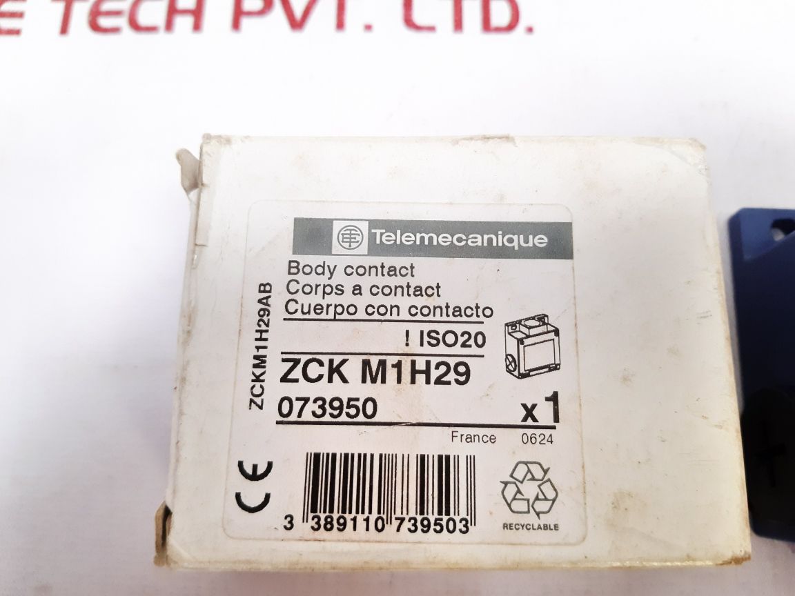 Telemecanique Zck-m1H29 Limit Switch 240V 3A - Aeliya Marine Tech