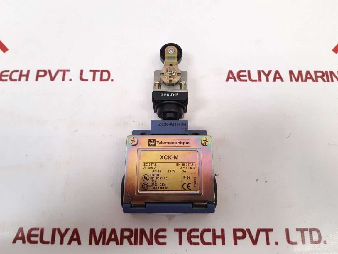 Telemecanique Zck-m1H29 Limit Switch 240V 3A - Aeliya Marine Tech