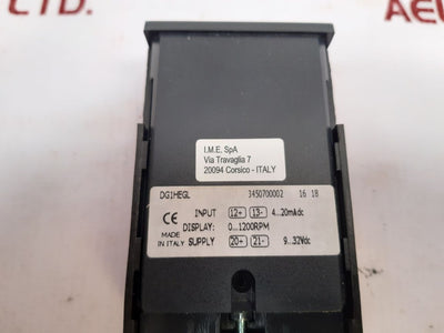 I.M.E. Dg1Hegl Digital Meter - Aeliya Marine Tech