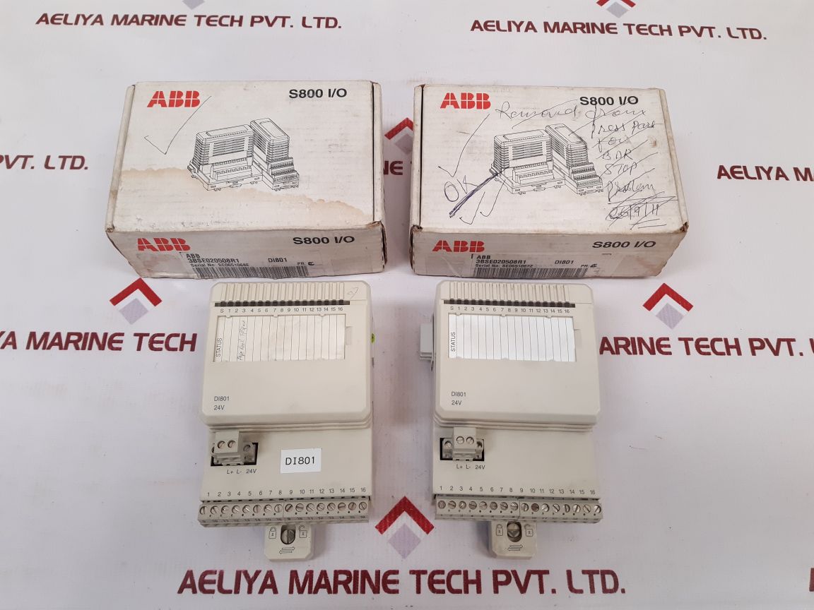 Abb Di801 3Bse020508R1 Digital Input Module Pr:C