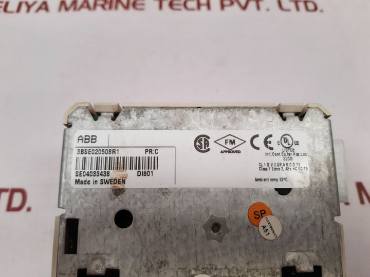 Abb Di801 3Bse020508R1 Digital Input Module Pr:C - Aeliya Marine Tech