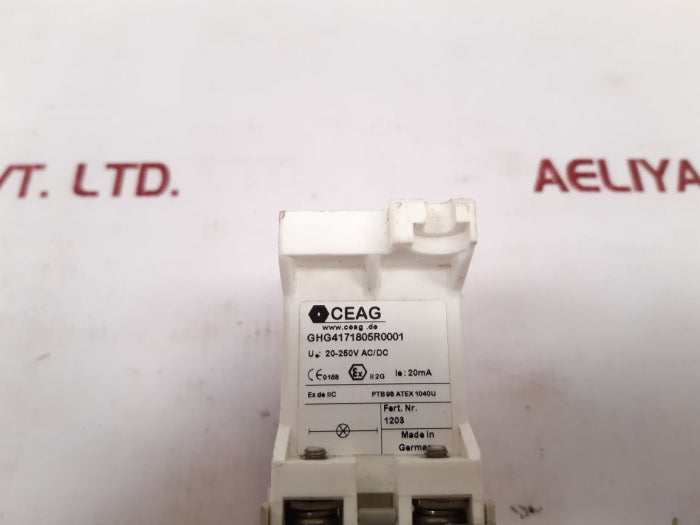 Cooper Crouse-hinds Push Button Ghg4171805R0001