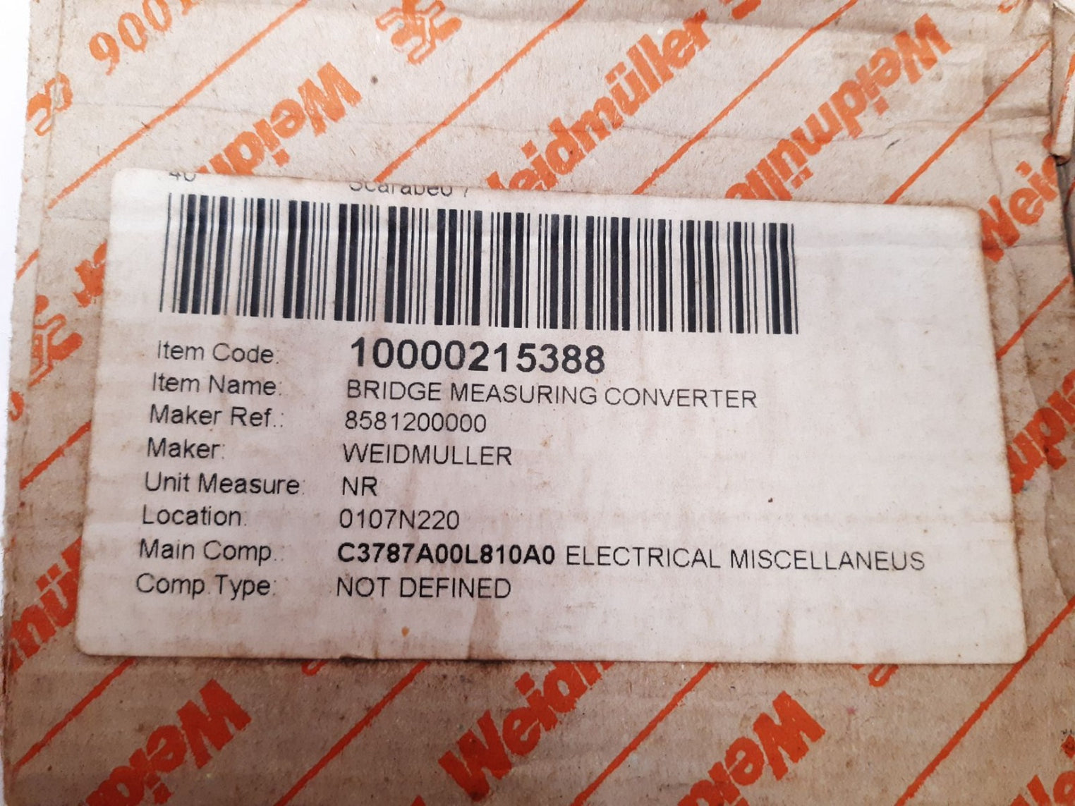 Weidmuller Was5 Pro Bridge 8581200000 - Aeliya Marine Tech