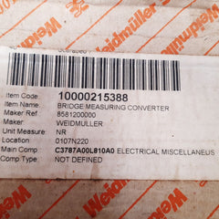 Weidmuller Was5 Pro Bridge 8581200000 - Aeliya Marine Tech