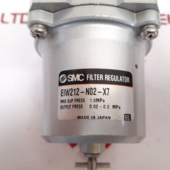 Smc eiw212-n02-x7 air filter regulator - Aeliya Marine Tech