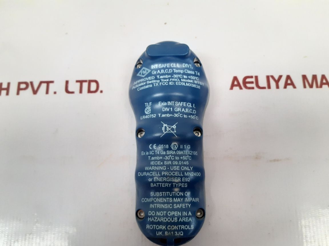 Rotork Controls Btst - Aeliya Marine Tech