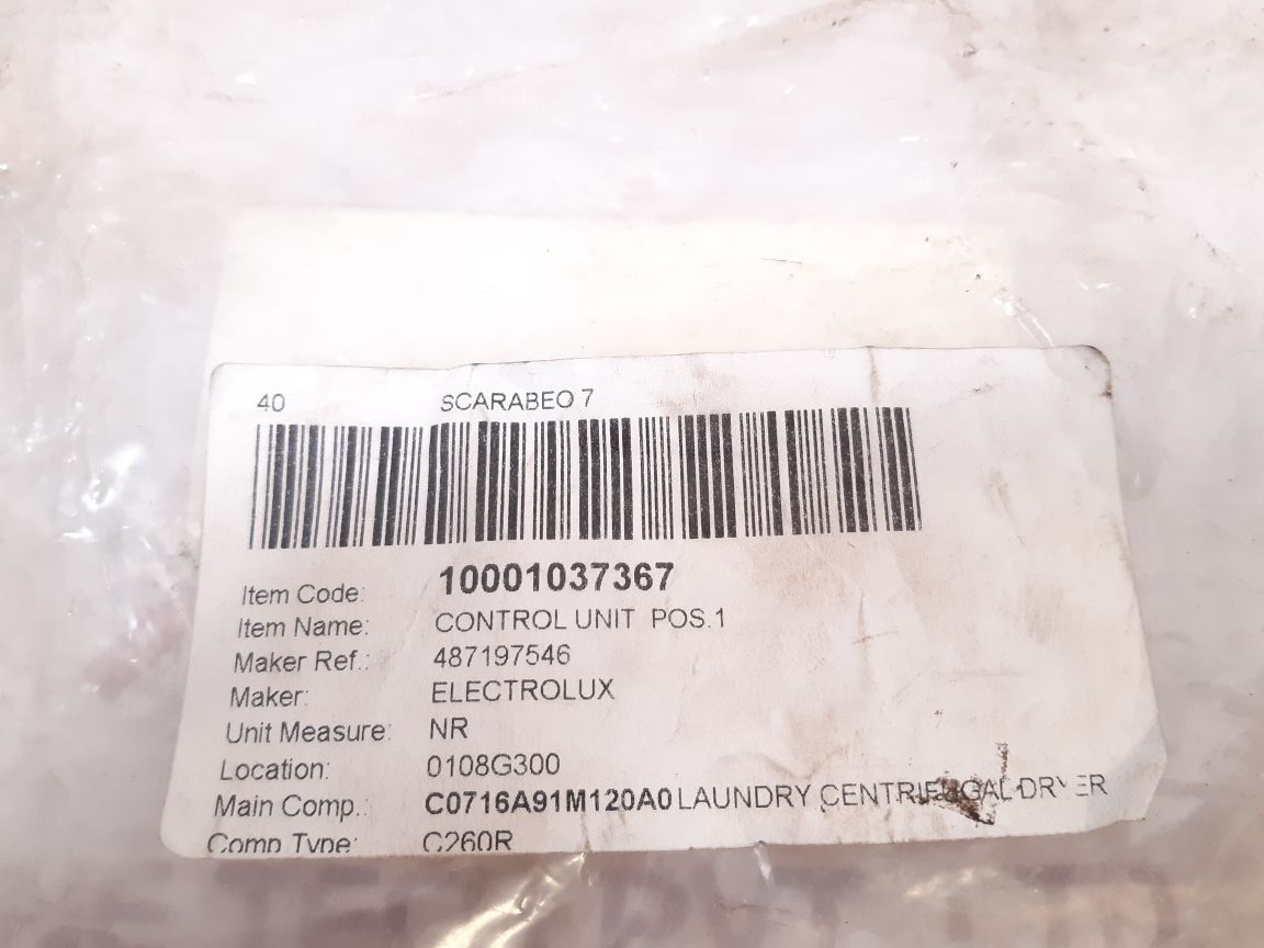 Electrolux 487222836.00 Control Unit - Aeliya Marine Tech