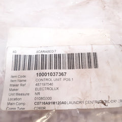 Electrolux 487222836.00 Control Unit - Aeliya Marine Tech