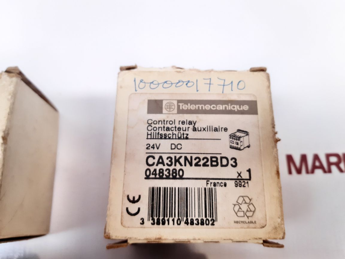 Telemecanique Ca3Kn22Bd3 Control Relay - Aeliya Marine Tech