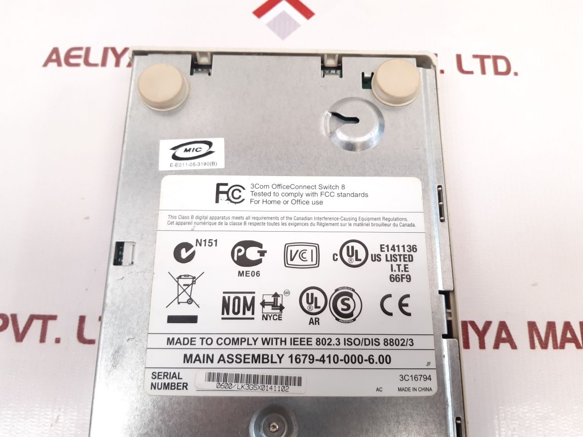 3Com 3C16794 Officeconnect Switch 8 - Aeliya Marine Tech