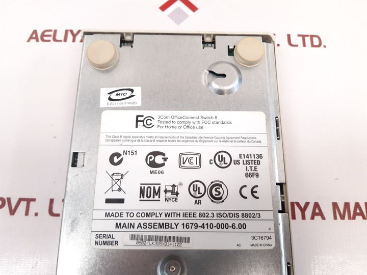 3Com 3C16794 Officeconnect Switch 8 - Aeliya Marine Tech