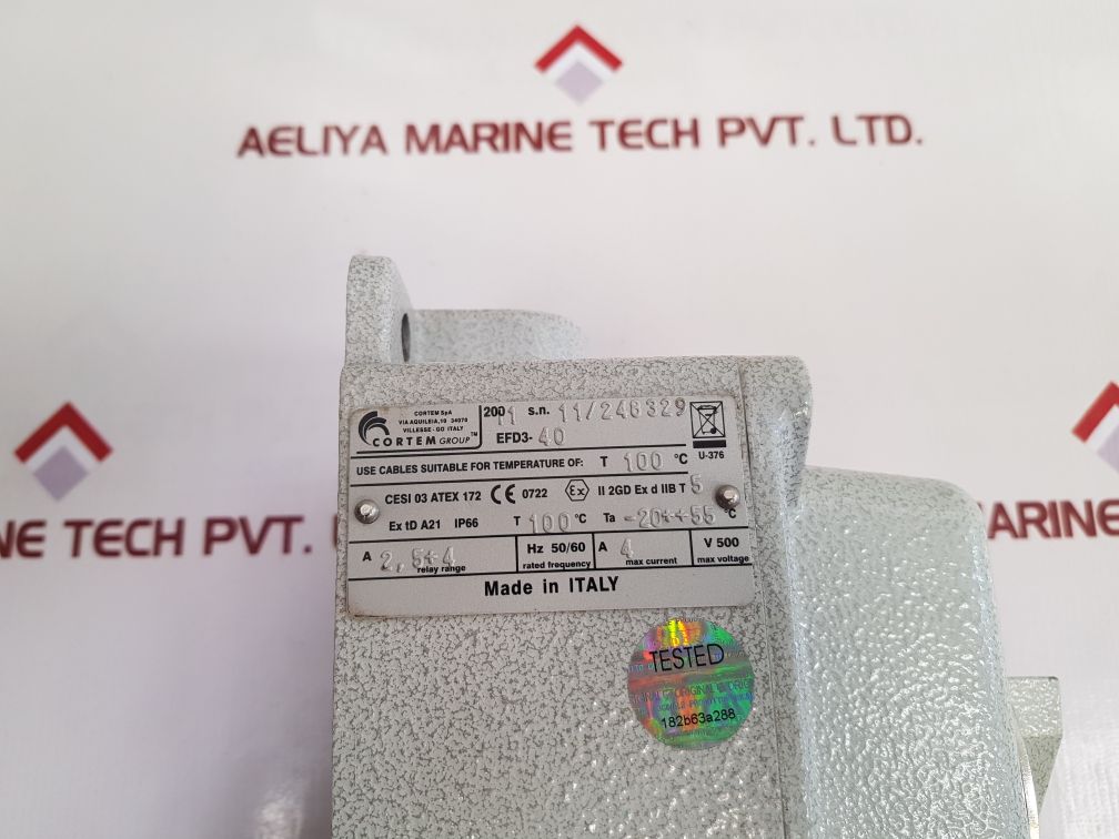 Cortem Efd3-40 Command And Control Station New - Aeliya Marine Tech