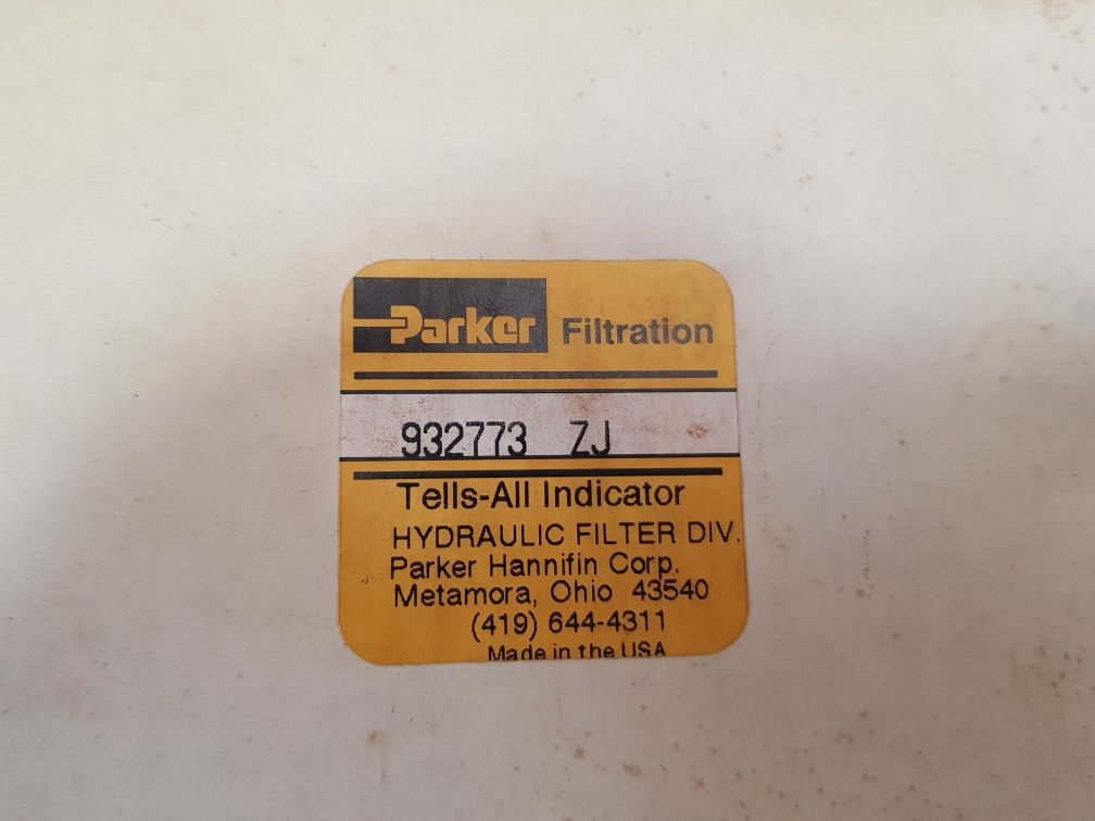 Parker 932773 Zj Tells-all Indicator - Aeliya Marine Tech