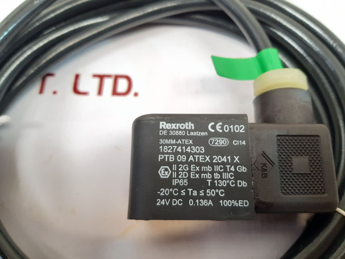 Rexroth 30Mm-atex Solenoid Coils - Aeliya Marine Tech