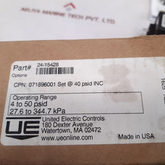 United Electric Controls 24-15428 Pressure Switch - Aeliya Marine Tech