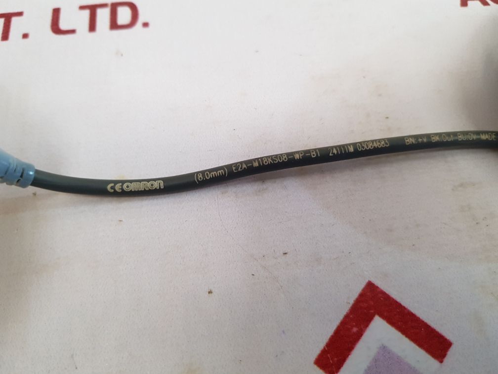 Omron M18Ks08-wp-b1 Proximity Sensor - Aeliya Marine Tech