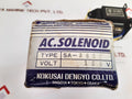 Kokusai Dengyo Sa-3602 Ac Solenoid - Aeliya Marine Tech